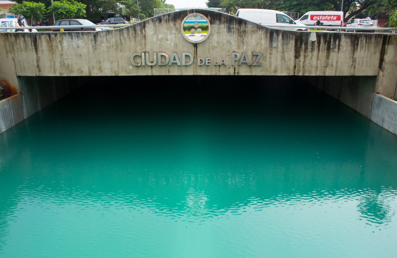 Inundación del 'paso deprimido' no es prioridad: Renán Barrera